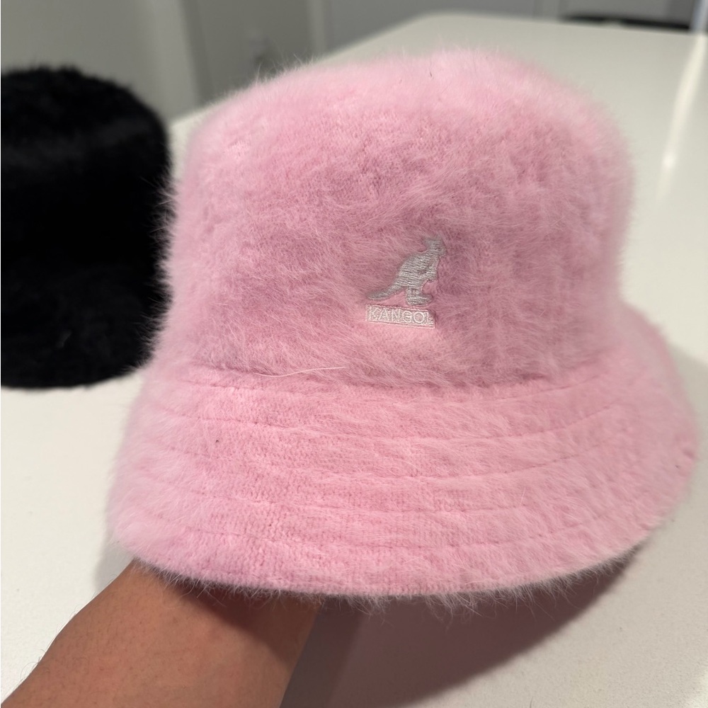 Kangol Soft Pink Furry Hat